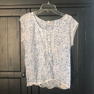 Soft Baby Blue Blouse